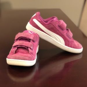Puma Smash V2 - Little Girls size 9